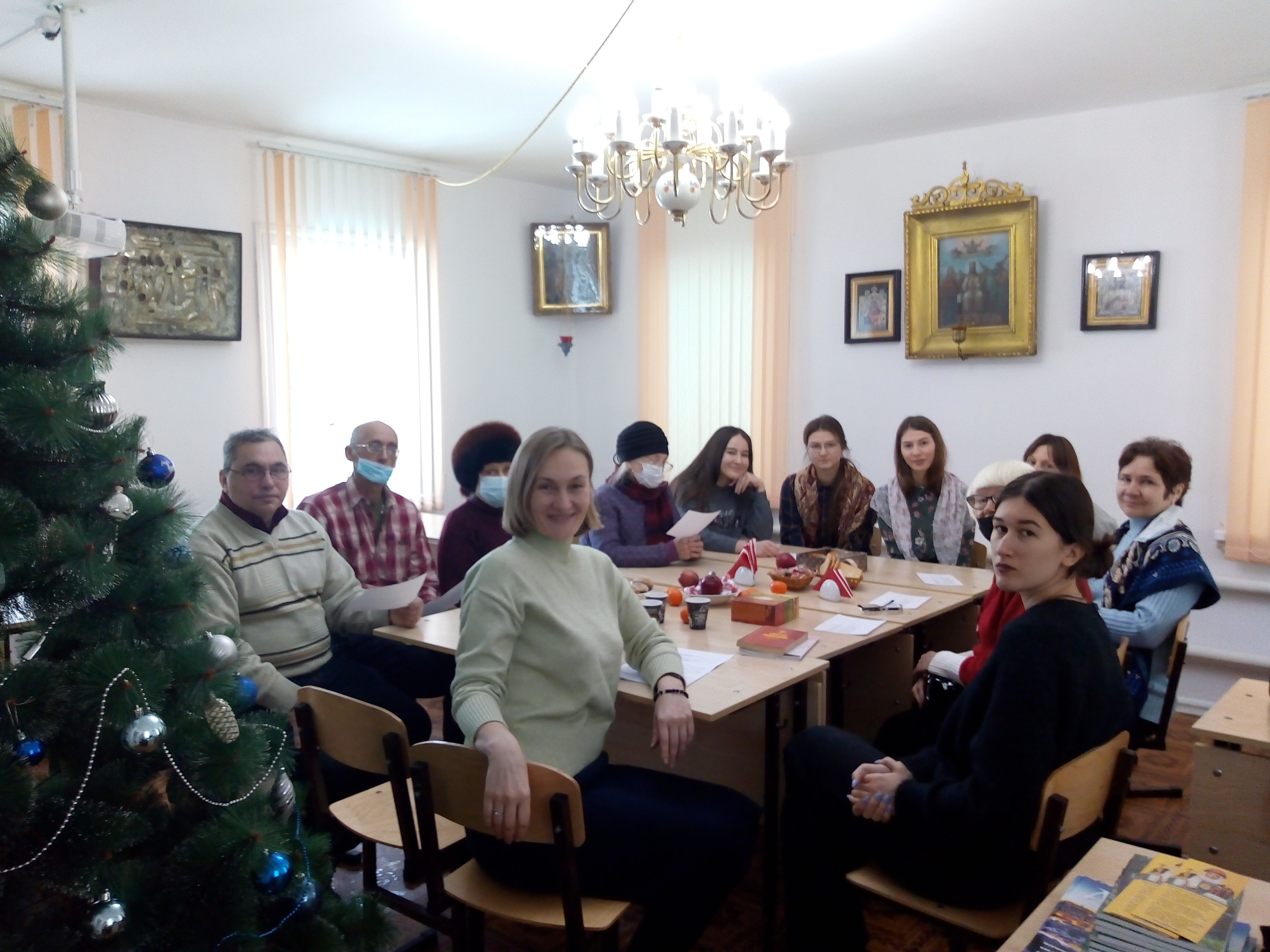 В Никольском кафедральном соборе проходят Рождественские встречи.