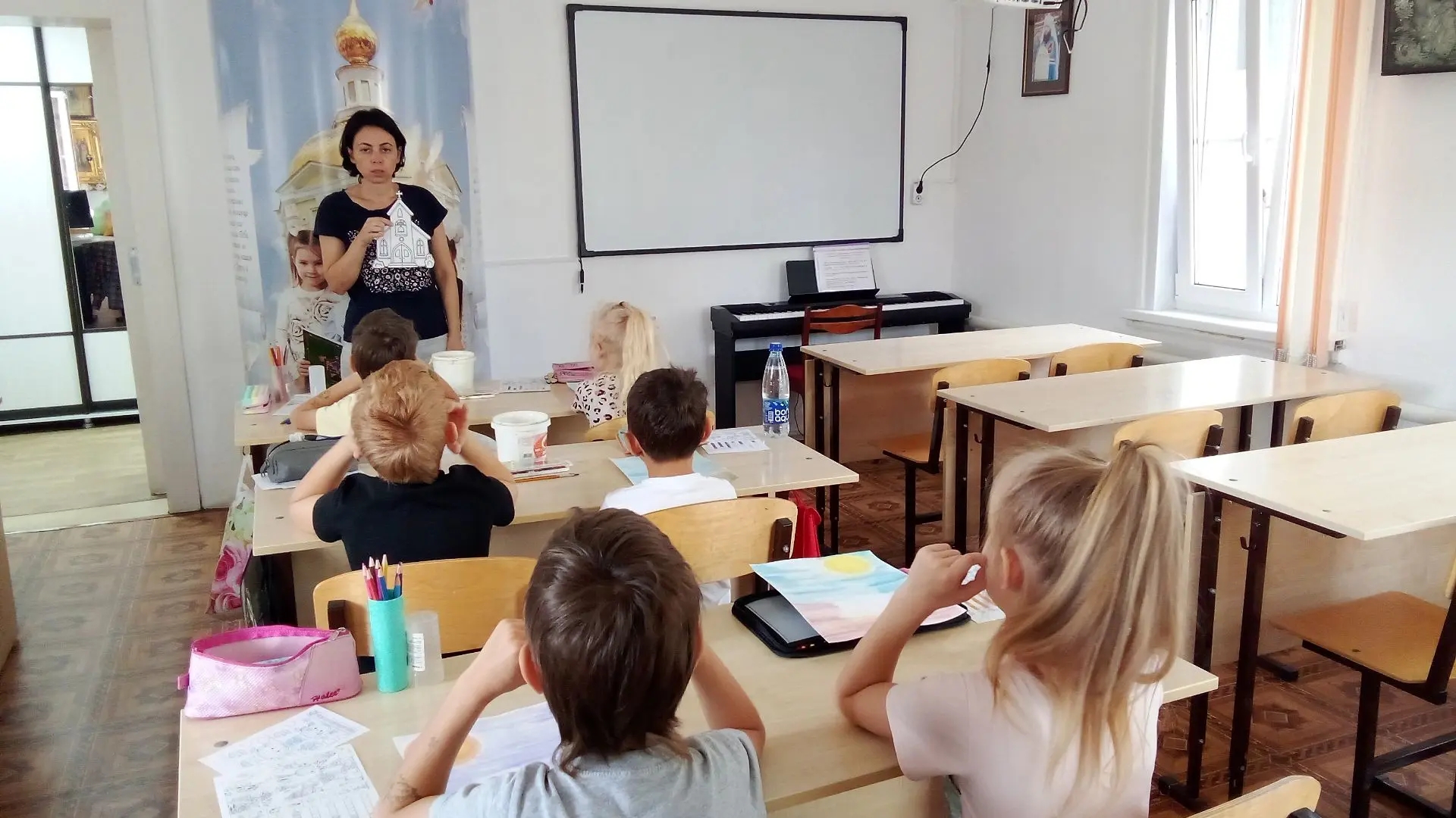 Дошколята познакомились с правилами поведения в храме