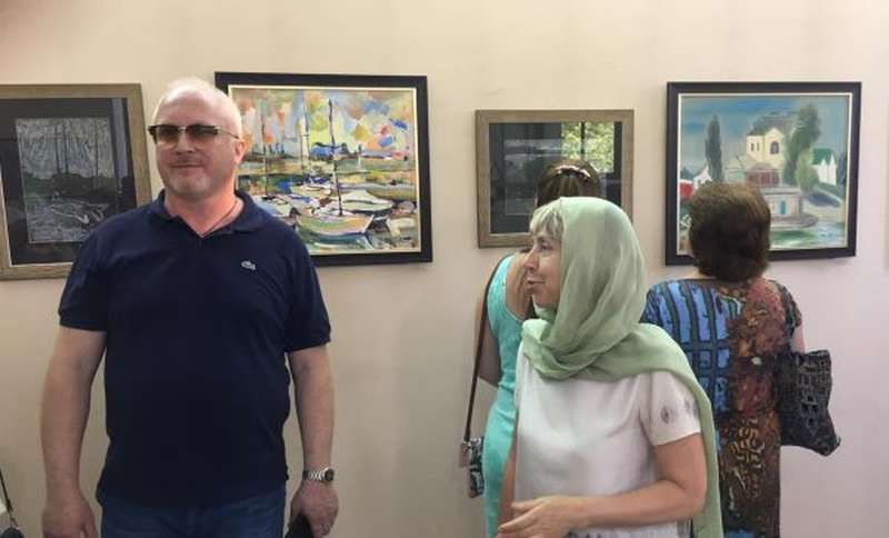 Выставка «Камышинские пленэры» открылась в Никольском кафедральном соборе