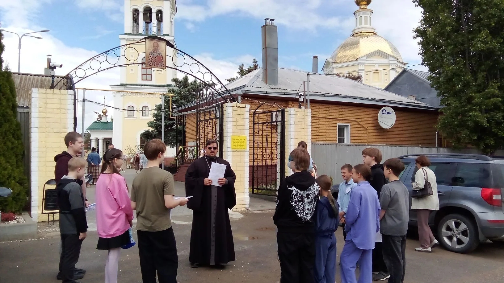 В Никольском кафедральном соборе открылся летний православный лагерь
