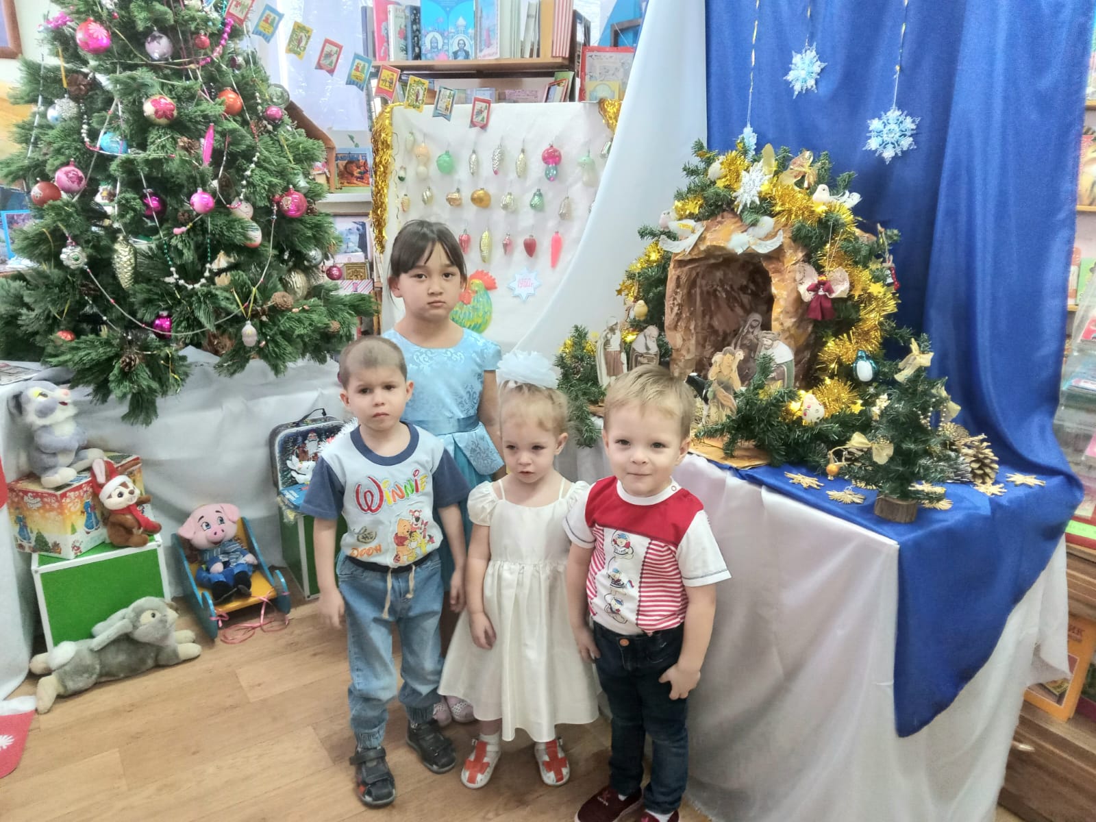 Приобщение младших воспитанников ГКСУ СО "Камышинский ЦПД" к Евангельской истории о Рождестве Христовом