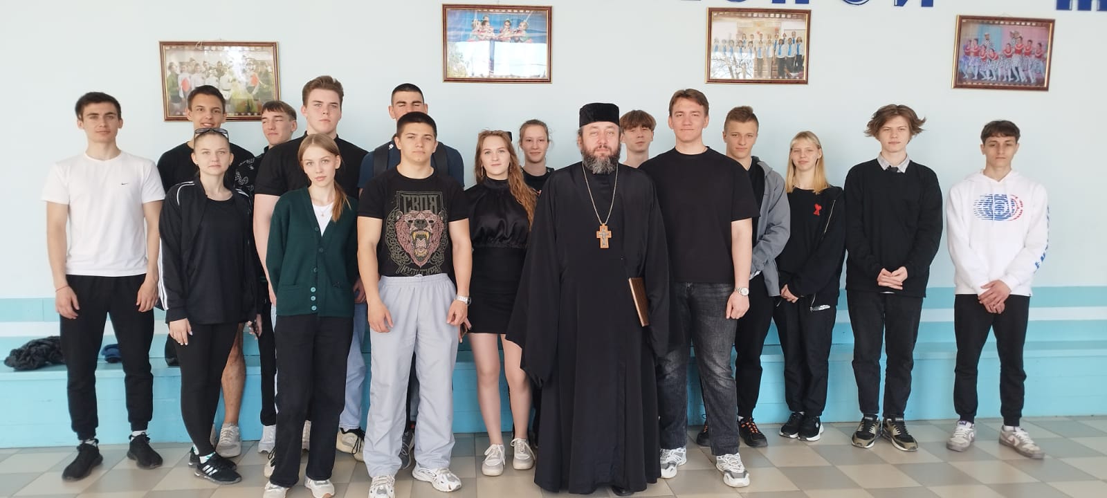 Встреча учащихся с иеромонахом Антонием