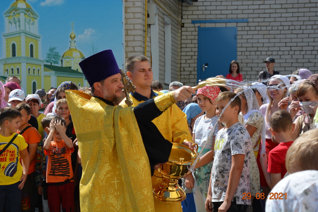 Молебен перед началом учебного года.