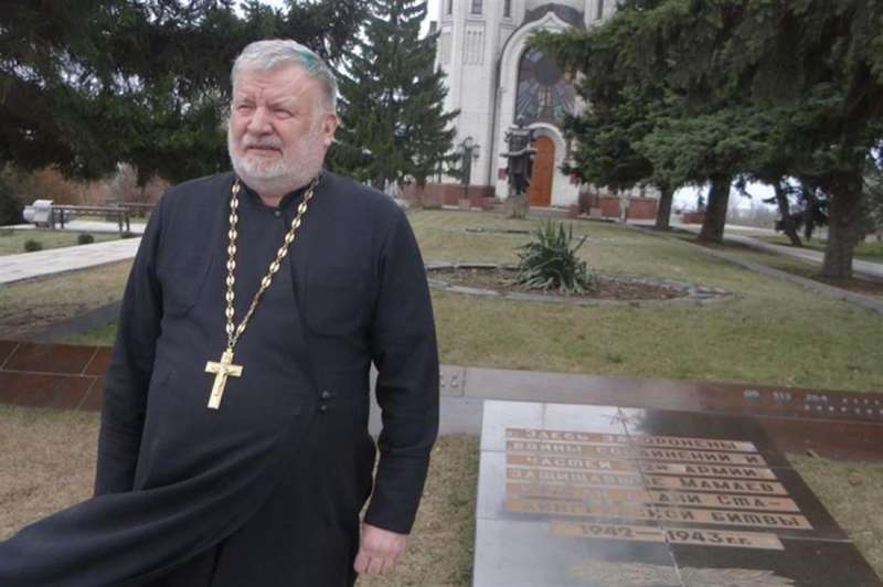 Камышин посетил руководитель отдела армейского и полицейского душепопечительства Волгоградской епархии протоиерей Георгий Лазарев
