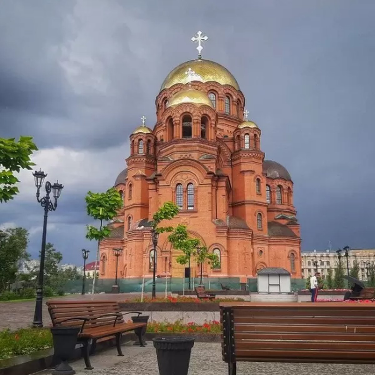 Молебное пение перед Великой святыней