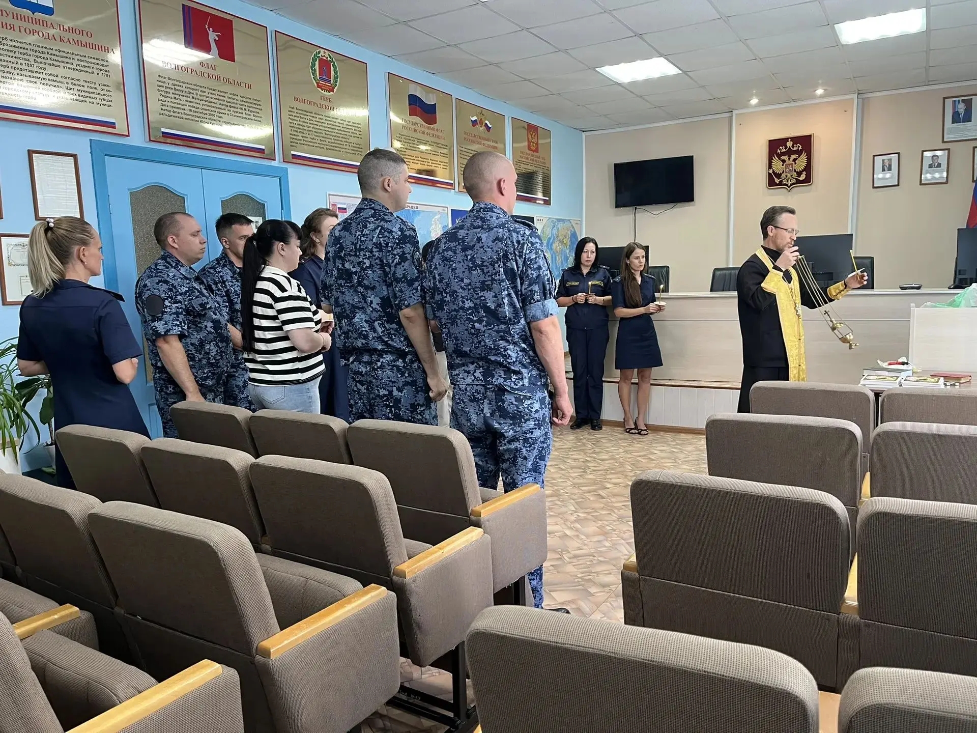 Клирик Никольского кафедрального собора посетил СИЗО №2 г. Камышина