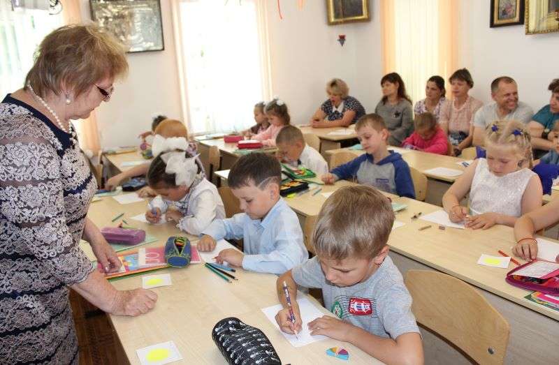 В Школе будущих первоклассников состоялся итоговый открытый урок